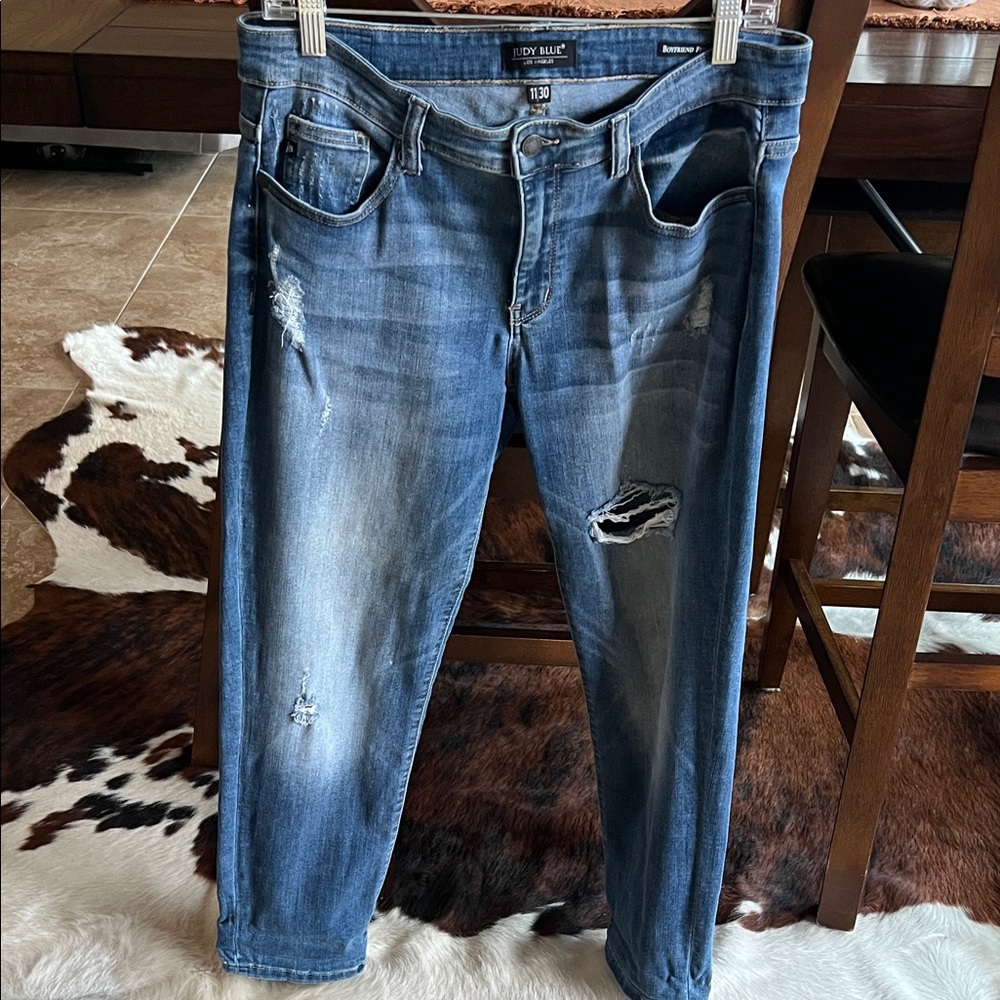 Judy Blue Boyfriend Fit Denim Jeans